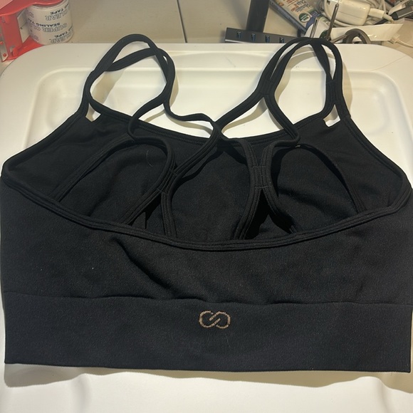 Black Sports Bra - Picture 2 of 2